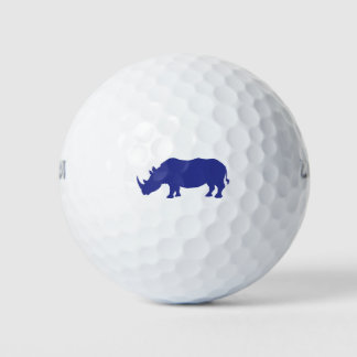 Rhinoceros Silhouette Golf Balls
