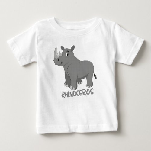 Rhinoceros t_shirt for kids 