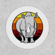 Rhinoceros, vintage design