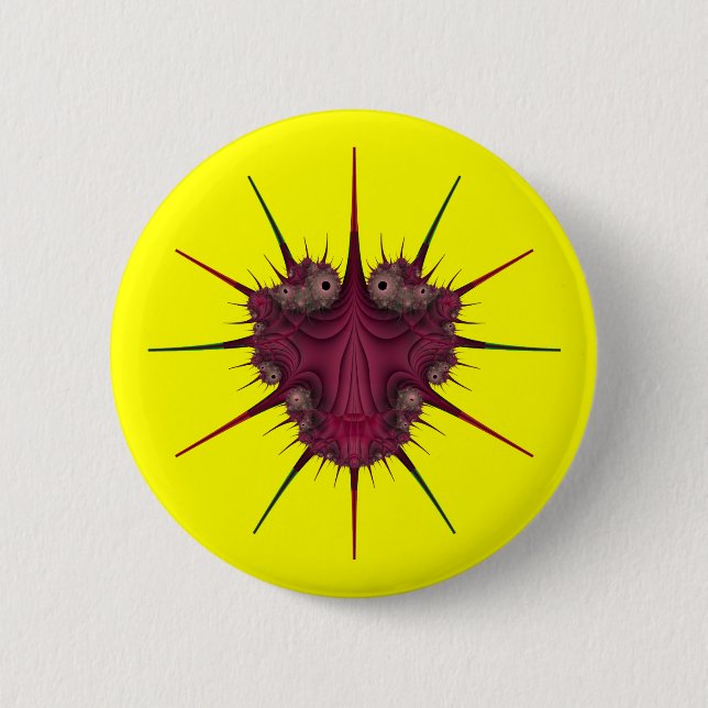 Rhizidio Bug Pinback Button (Front)