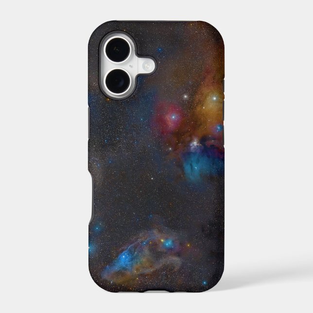 Rho Ophiuchi Cloud Complex Dark Nebula Iphone Case (Back)