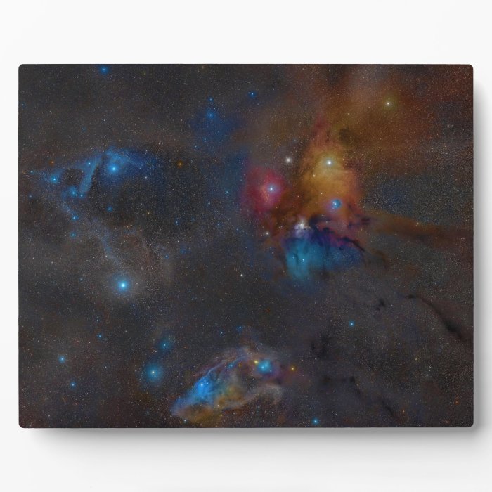 Rho Ophiuchi Cloud Complex Dark Nebula Display Plaque