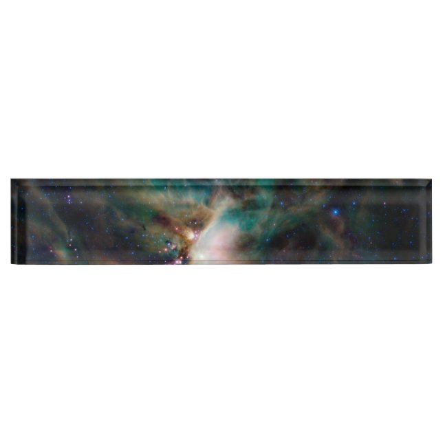 Rho Ophiuchi cloud complex Galaxy Space Desk Name Plate (Front)