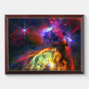 Rho Ophiuchi Cloud Complex - James Webb NIRCam Award Plaque