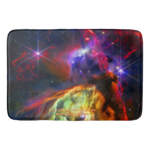Rho Ophiuchi Cloud Complex - James Webb NIRCam Bath Mat