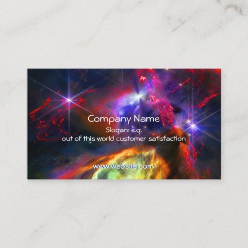 Rho Ophiuchi Cloud Complex _ James Webb NIRCam Business Card