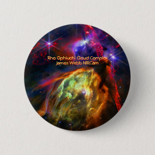 Rho Ophiuchi Cloud Complex - James Webb NIRCam Button