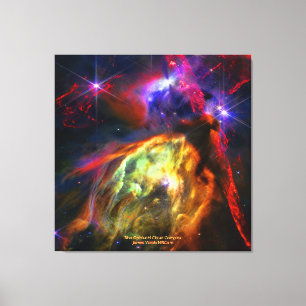 Rho Ophiuchi Cloud Complex - James Webb NIRCam Canvas Print