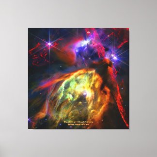 Rho Ophiuchi Cloud Complex - James Webb NIRCam Canvas Print