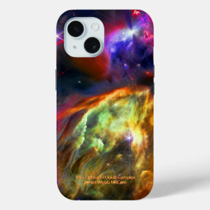 Rho Ophiuchi Cloud Complex - James Webb NIRCam iPhone 15 Case