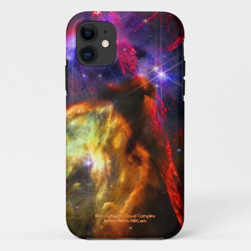 Rho Ophiuchi Cloud Complex _ James Webb NIRCam iPhone 11 Case