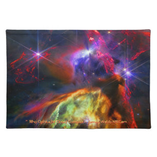 Rho Ophiuchi Cloud Complex - James Webb NIRCam Cloth Placemat
