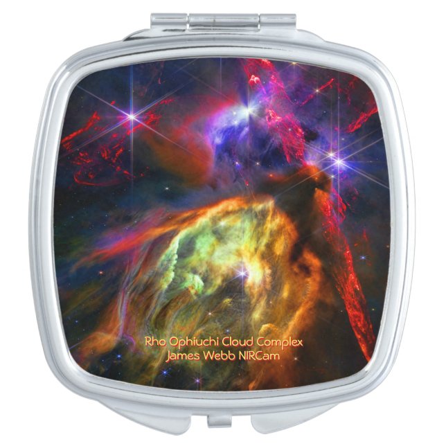 Rho Ophiuchi Cloud Complex - James Webb NIRCam Compact Mirror (Front)
