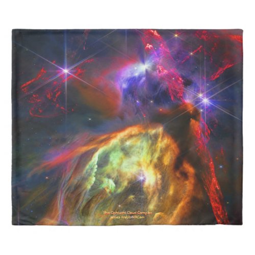 Rho Ophiuchi Cloud Complex _ James Webb NIRCam Duvet Cover