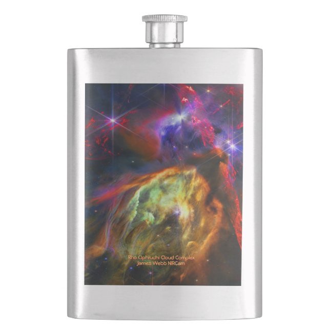 Rho Ophiuchi Cloud Complex - James Webb NIRCam Flask (Front)