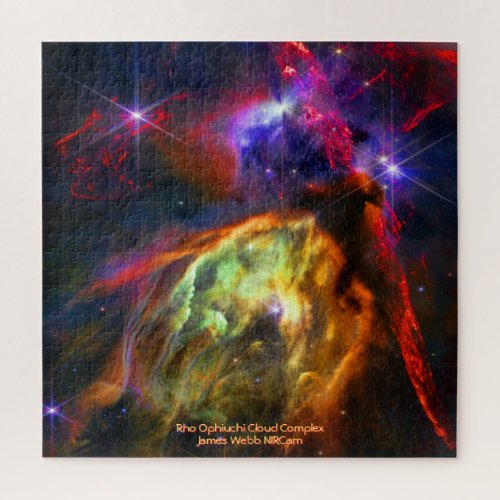 Rho Ophiuchi Cloud Complex _ James Webb NIRCam Jigsaw Puzzle