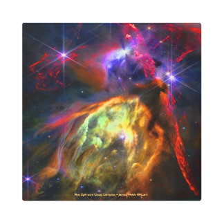 Rho Ophiuchi Cloud Complex - James Webb NIRCam Metal Print