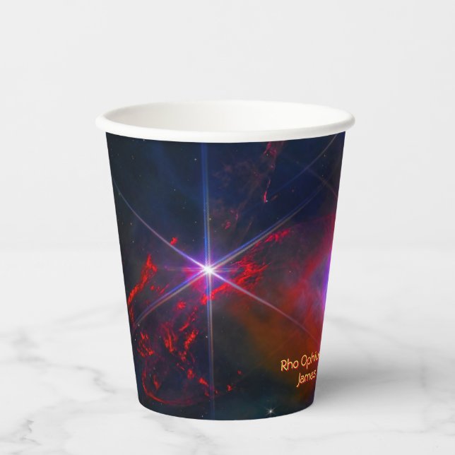 Rho Ophiuchi Cloud Complex - James Webb NIRCam Paper Cups (Front)