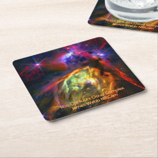 Rho Ophiuchi Cloud Complex - James Webb NIRCam Square Paper Coaster