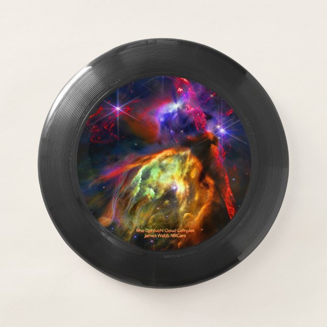 Rho Ophiuchi Cloud Complex - James Webb NIRCam Wham-O Frisbee (Front)