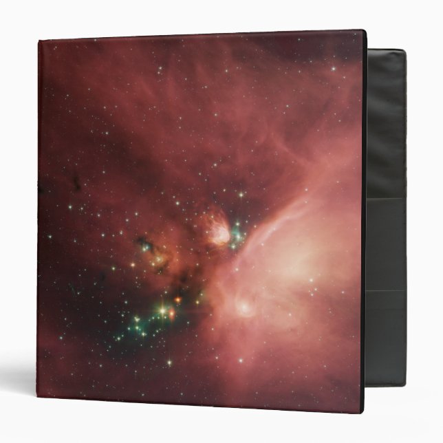Rho Ophiuchi nebula 2 3 Ring Binder (Front/Inside)
