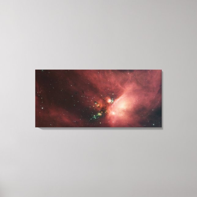 Rho Ophiuchi nebula 2 Canvas Print (Front)