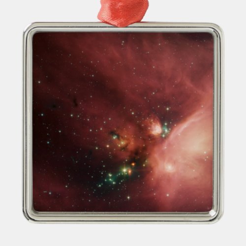 Rho Ophiuchi nebula 2 Metal Ornament