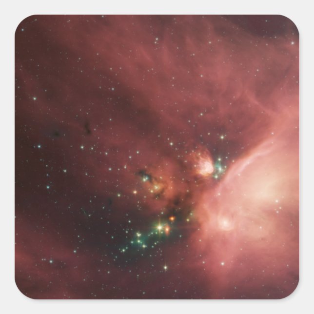 Rho Ophiuchi nebula 2 Square Sticker (Front)