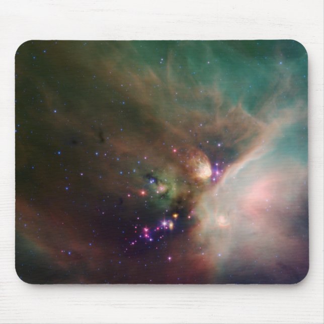 Rho Ophiuchi nebula Mouse Pad (Front)