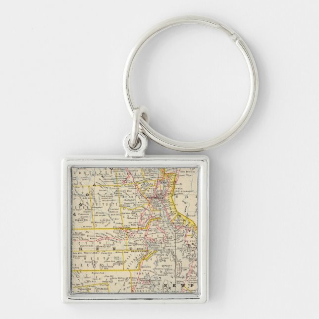 Rhode Island 3 Keychain (Front)