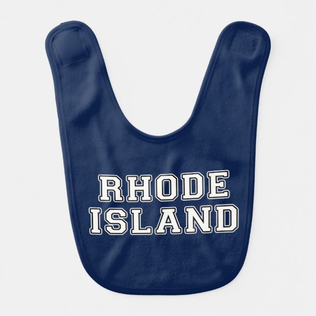 Rhode Island Baby Bib (Front)