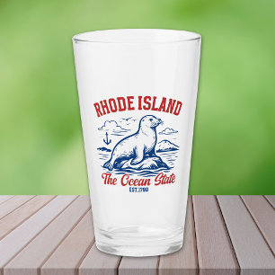 Rhode Island Beach Vibes Gift Idea Glass