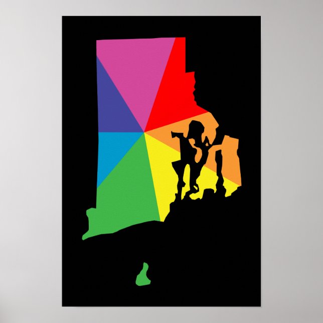 rhode island burst poster (Front)