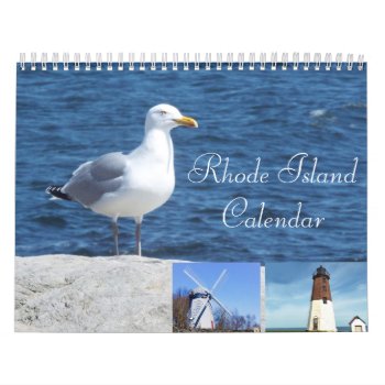 Rhode Island Calendar by RenderlyYours at Zazzle