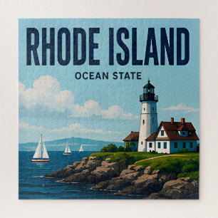 Rhode Island Capitol Harbor Ocean State Jigsaw Puzzle