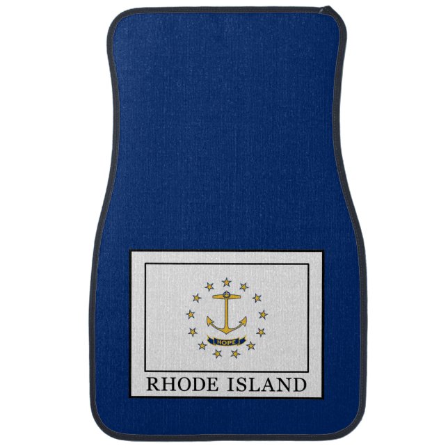 Rhode Island Car Floor Mat (Front)