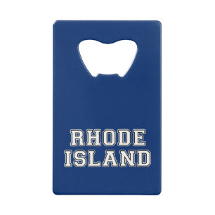 Rhode Island Credit Card Bottle Opener