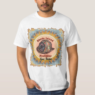 Rhode Island Firefighter t shirt