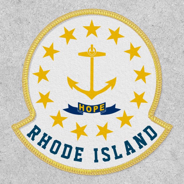 Rhode Island flag Patch (Front)