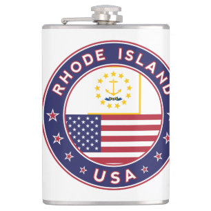 Rhode Island Flask