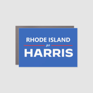 Rhode Island for Kamala Harris Car Magnet