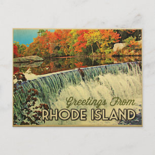 Rhode Island Greetings Postcard
