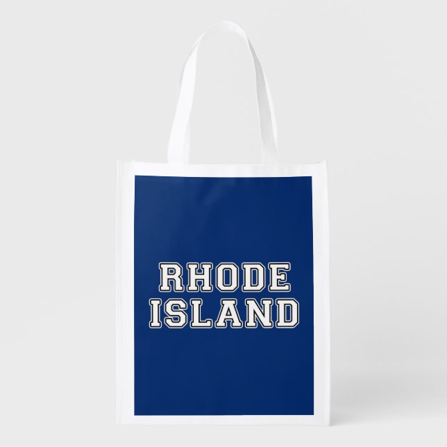 Rhode Island Grocery Bag (Front)