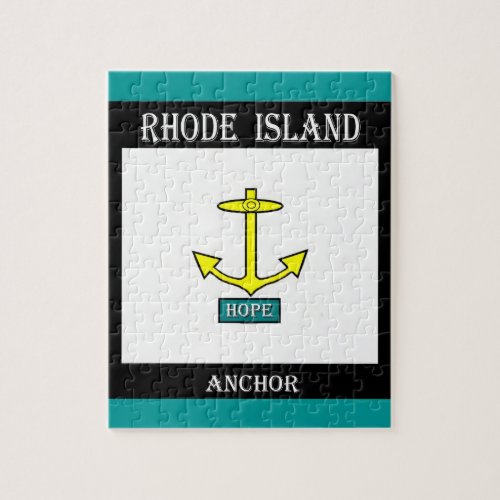Rhode Island Hope Anchor Jigsaw Puzzle
