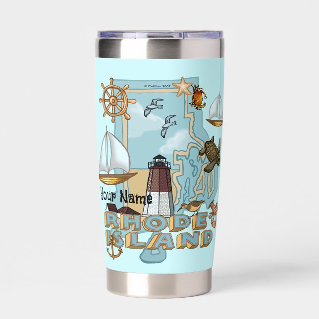 Rhode Island Insulated Tumbler (Front)