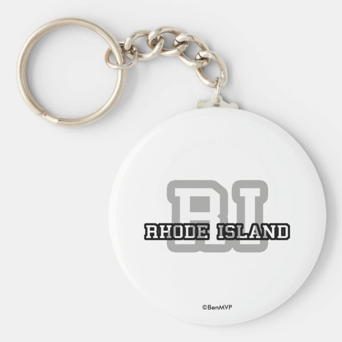 Rhode Island Key Chain