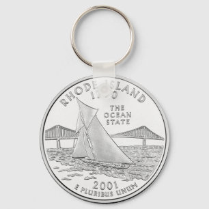 Rhode Island Keychain