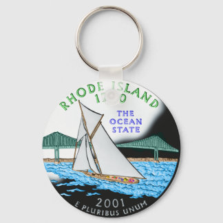 Rhode Island Keychain