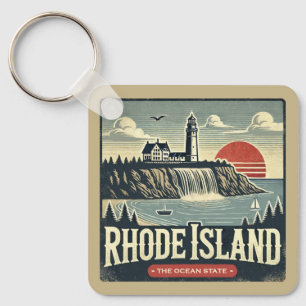 Rhode Island Keychain