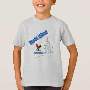 Rhode Island Kid's Shirt by slowtownemarketplace at Zazzle